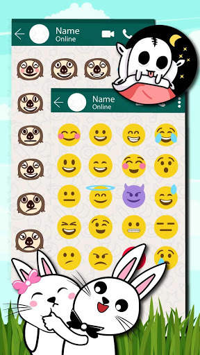 Bunny In Love Emoji Stickers screenshot 4