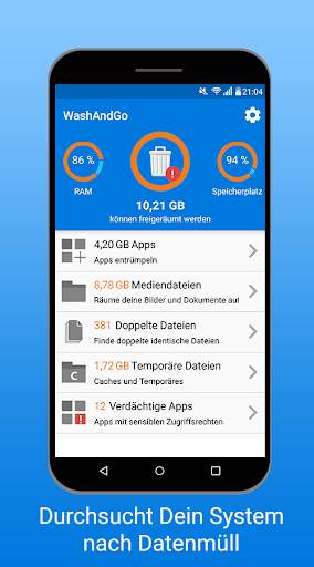 WashAndGo Mobile Cleaner screenshot 3