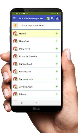 Zimbabwe News App screenshot 1