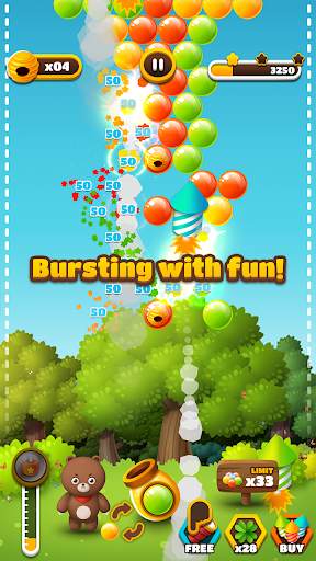 BUBBLE SHOOTER : HUNGRY BEAR 5 تصوير الشاشة