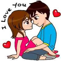 Love Story Stickers for WhatsApp❤️ & Romantic amor logo