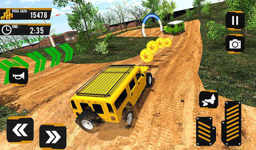 Offroad Jeep Truck Driving: Jeep Racing Games 2019 screenshot 7