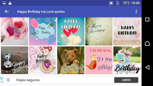 MY LOVE, BIRTHDAY CITES & TEXT screenshot 2