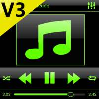 SKIN PLAYERPRO V4 GLASS GREEN on 9Apps