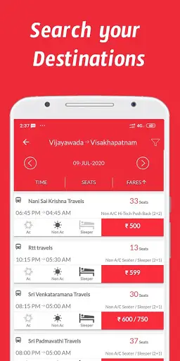 Patnam Bus - India's #1 Online Bus Ticket Booking screenshot 4