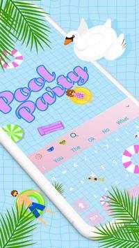 Cool Pool Party Keyboard screenshot 2