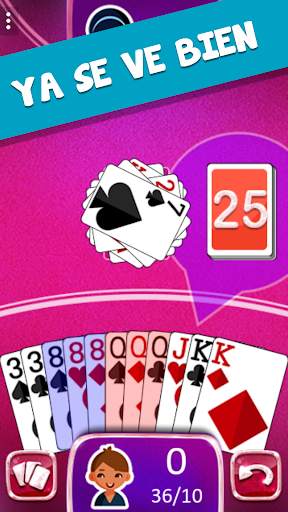 Gin Rummy Juego de cartas screenshot 1