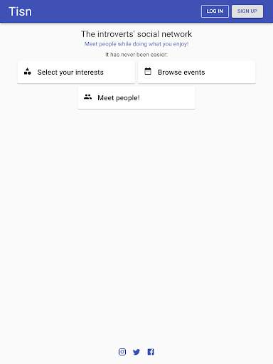 Tisn - The introverts' social network screenshot 7