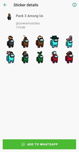 Stickers de Among Us para WhatSapp - WAStickers screenshot 13