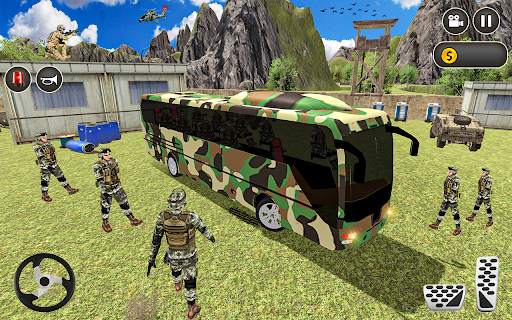 Army bus games 3d Army driving screenshot 4