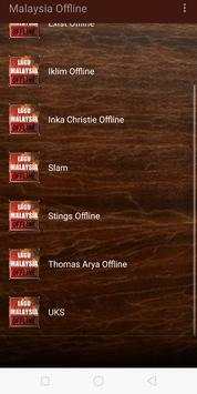 Top Lagu Malaysia Offline screenshot 2
