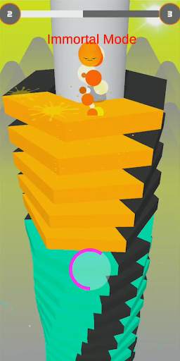 Emoji Stack Ball - Helix Crush & Blast screenshot 2