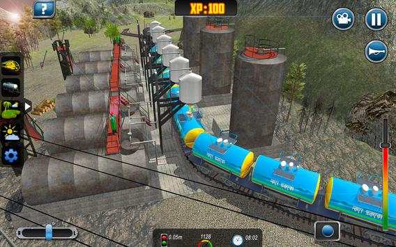 Indian Train Oil Tanker Transport:Train Games 2017 screenshot 2