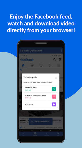 Video Downloader for Facebook screenshot 3