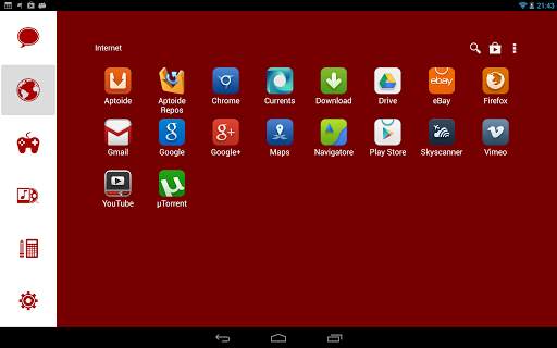Basic Red Theme for Smart Laun screenshot 4