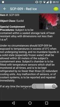 SCP Database स्क्रीनशॉट 4