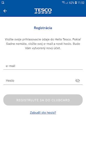 Clubcard Tesco Slovensko screenshot 7