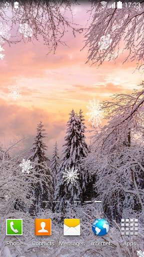 Snowfall Live Wallpaper screenshot 5