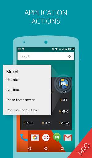 AppDialer Pro, instant app/contact search, T9 screenshot 5