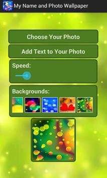 My Name and Photo Wallpaper screenshot 3