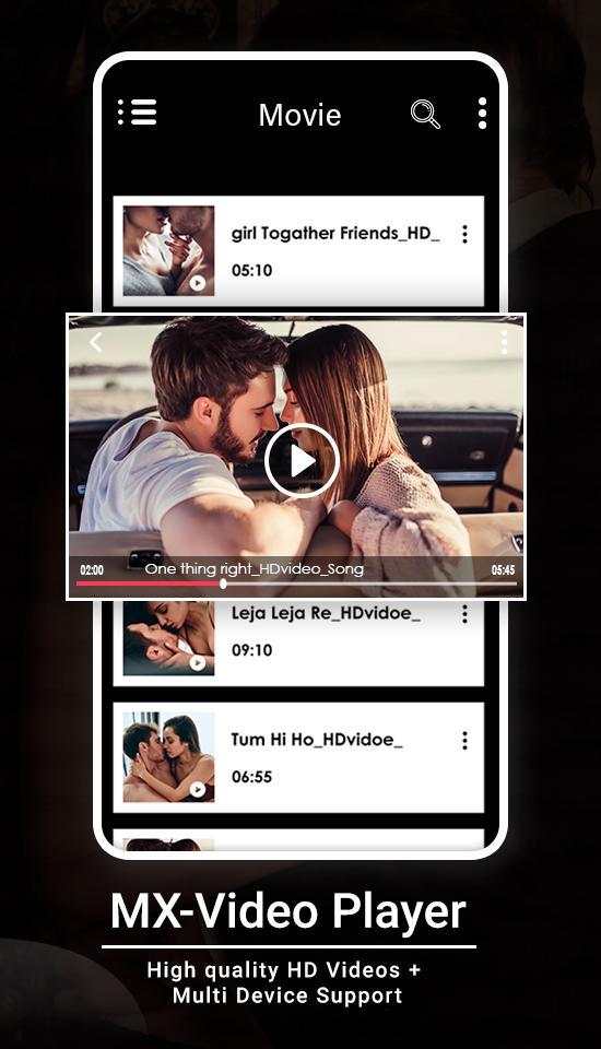 SX Video Player - All Formate HD Video Player 2020 screenshot 2