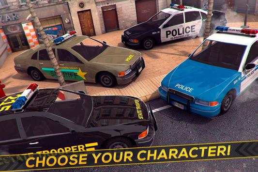 Street Police Patrol Car screenshot 3