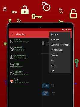 eFiles, File Explorer, Download Manager screenshot 7