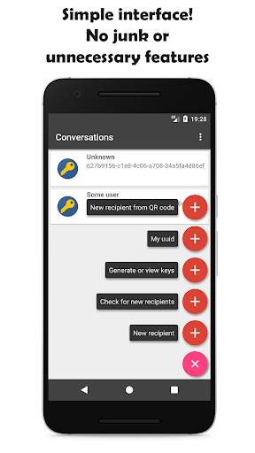 Crypto Messenger - Encrypted P screenshot 4