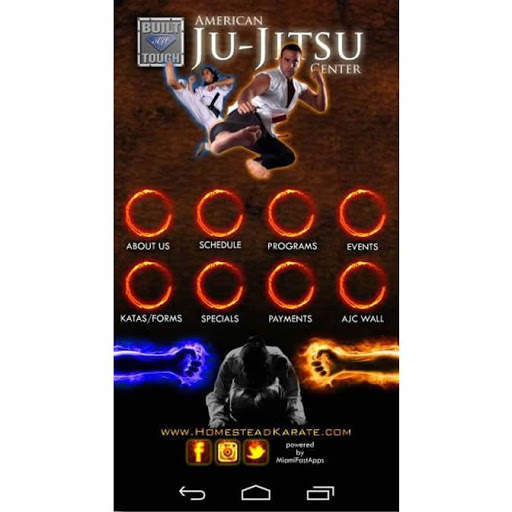 American JuJitsu Center APP screenshot 2