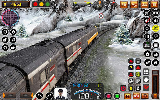 Uphill Train Simulator Game. screenshot 24