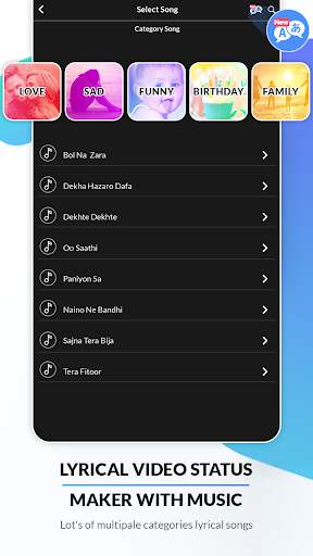 Lyrical Photo Video Maker with Music: Status Video screenshot 4