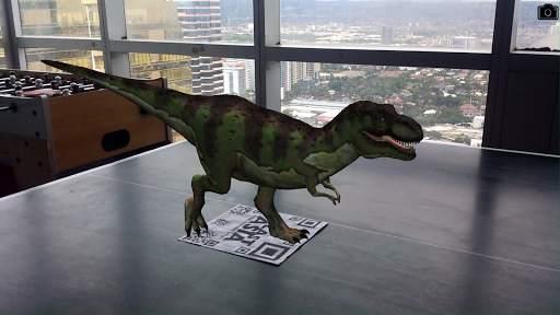Dino AR screenshot 2