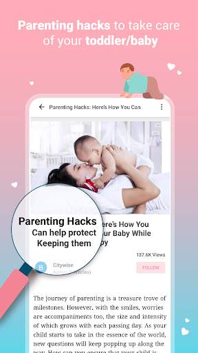 Pregnancy & Parenting App screenshot 2