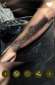 Name tattoo design screenshot 5
