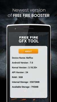 GFX Tool Booster for Free Fire screenshot 2