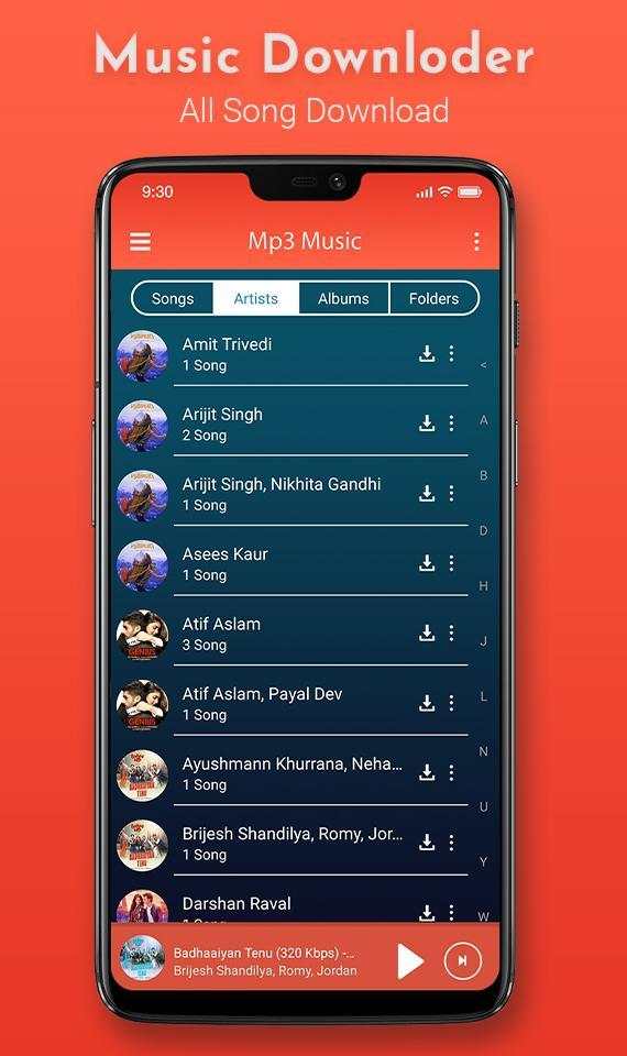 Mp3 Song Download - Free Music Download App screenshot 1