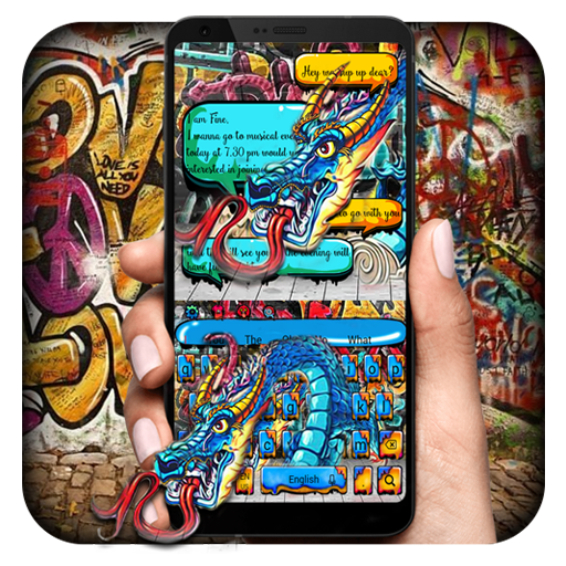 Dragon Graffiti Keyboard icon
