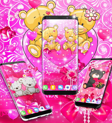 Teddy bear love wallpapers screenshot 4