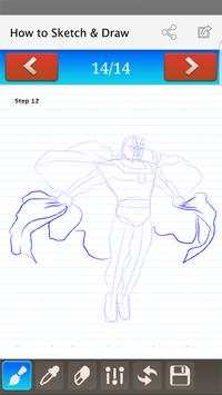 how to draw X Men screenshot 3