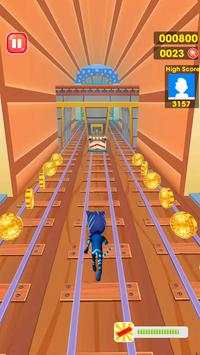 Subway Pj Runner Dash Masks Adventure 3D screenshot 3