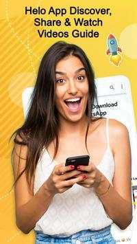 Helo App, Share & Watch Videos Guide screenshot 2