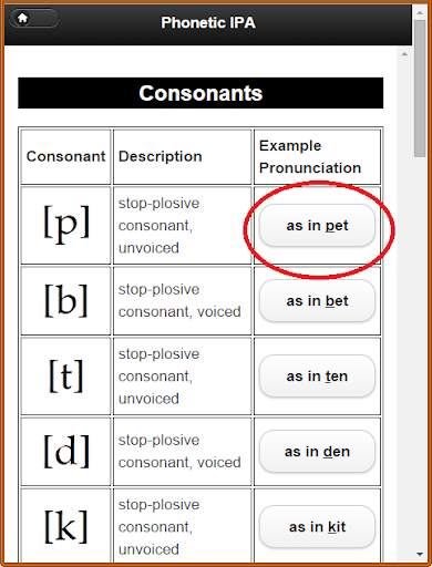 Phonetic IPA screenshot 4