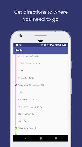 NYC Subway Map (Offline)   Tra screenshot 2