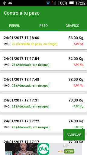 Controla tu Peso Lite screenshot 4
