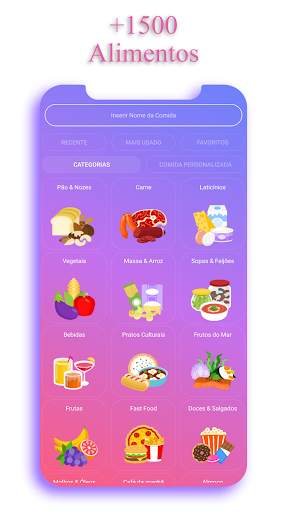 Contador de calorias - EasyFit screenshot 2