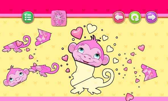 Puzzle games for Girls kids: princess and unicorns screenshot 2