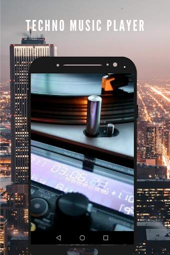 techno music player screenshot 1