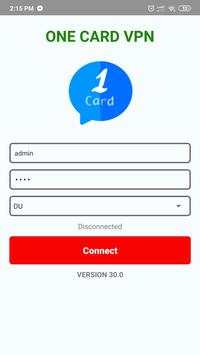 ONE CARD VPN screenshot 3