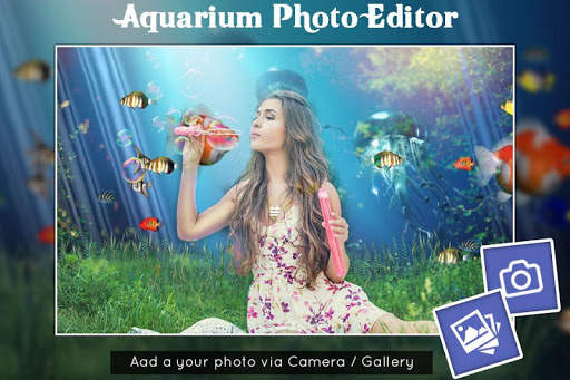 Aquarium Photo Editor - Aquarium Photo Frame screenshot 1