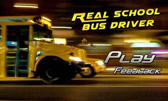 Real School Bus Driver 3D screenshot 1